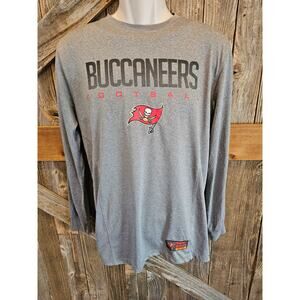 Tampa Bay buccaneers size medium M performance long sleeve t shirt NFL game day#